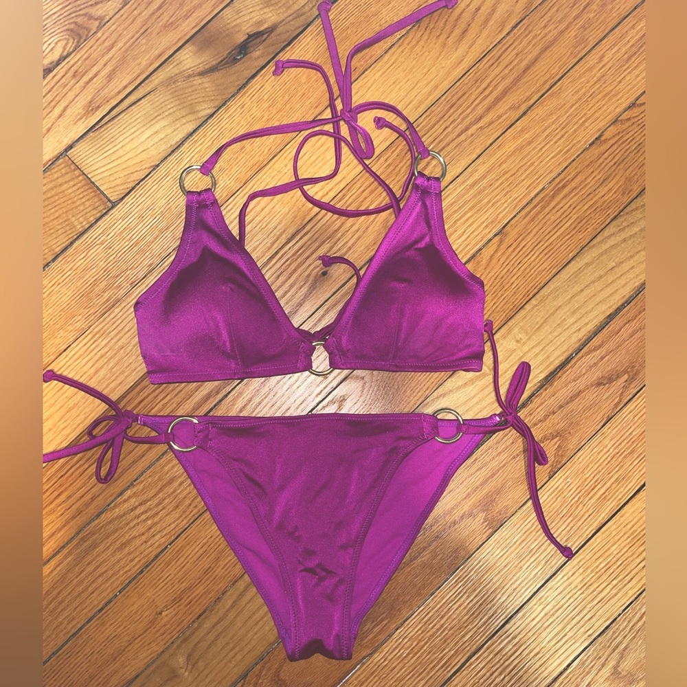 Purple H&M bikini
